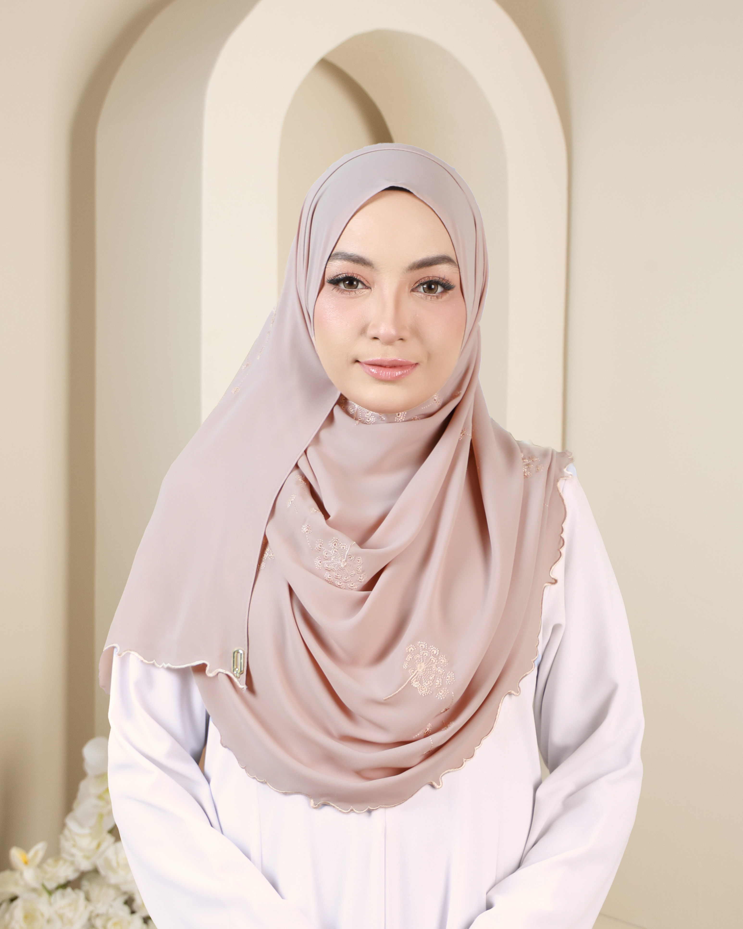 SHAWL SULAM 2.0 - SS20 (BEIGE BROWN)